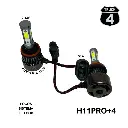 FOCOS H11 10-32V  50W SISTEMA LED COB CON VENTILADOR 4TRUCK PRO
