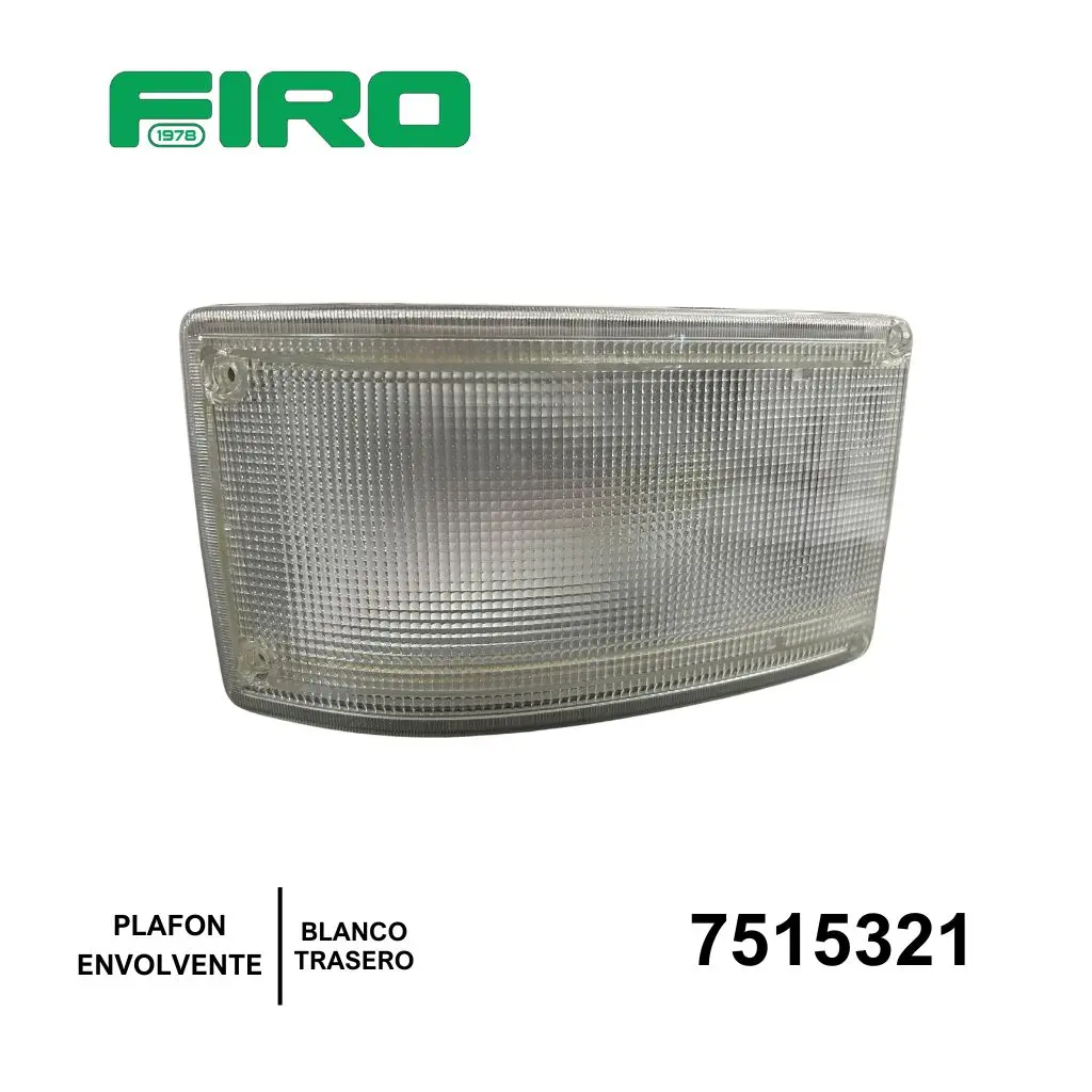 PLAFON VOLVO ENVOLVENTE TRASERO BLANCO 4 *****