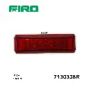 MICA PLAFON LATERAL 4 LEDS ROJO 
