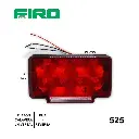 PLAFON CALAVERA UNIVERSAL 14 LED LUZ FIJA Y REVERSA               