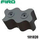 FIROO BLOCK ∞ 10X10X20 ABS NEGRO CONSTRUYE PROYECTOS "DIY" FACIL DE ENSAMBLAR