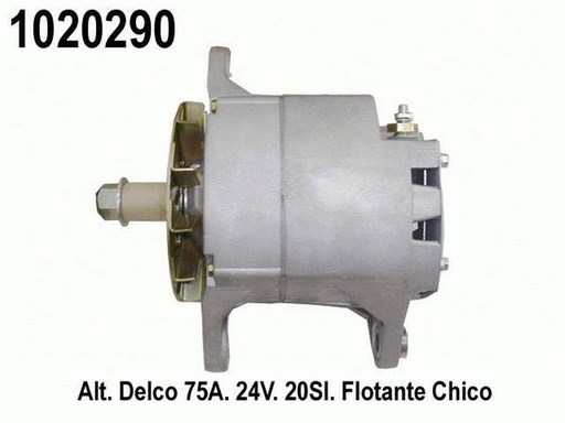 [1020290] ALTERNADOR 24V 45A 20SI delco FLOTANTE CHICO=1020324=1020318=10203