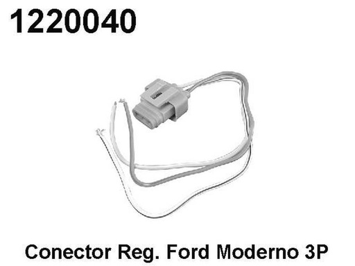 [1220040] CONECTOR REG. FORD MODERNO 3P          .