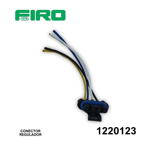 [1220123] CONECTOR REGULADOR DELCO  CS130D 24SI 28SI  4 TER=1220125