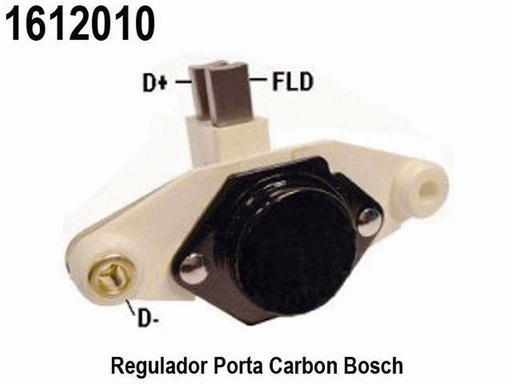 [1612010] REGULADOR T/BOSCH 12V IR/EF IB370 JOHN DEERE 68-88 AGRICOLA*