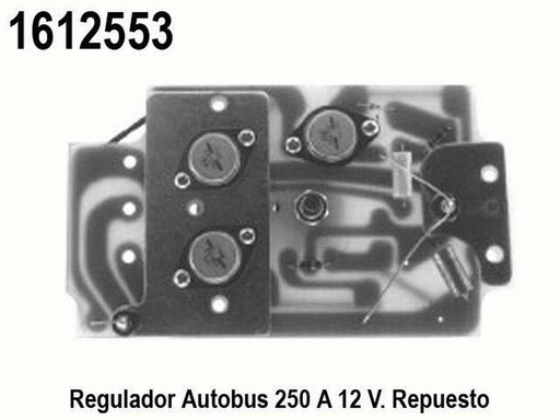 [1612553] REGULADOR AUTOBUS 250A 12V REPUESTO D551
