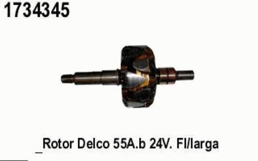 [1734345] ROTOR DELCO  55A. 24V. F/LARGA A/C     .