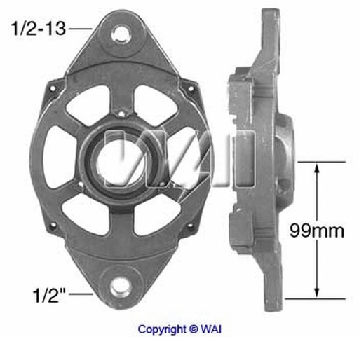 [1800320] TAPA DELANTERA DELCO 21SI IR/EF 130A ROSCA DELGADA