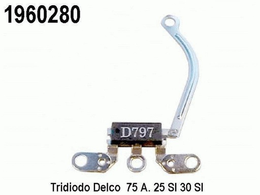 [1960280] TRIDIODO DELCO 25/30SI    75A       D797