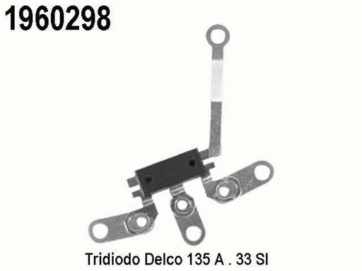 [1960298] TRIDIODO DELCO 33SI 34SI 35SI 36SI DT182=196098ORI