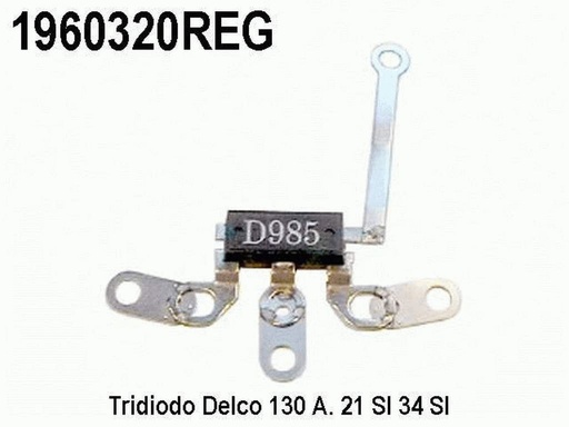 [1960320REG] TRIDIODO DELCO 33SI 34SI 35SI 36SI 12V/24V