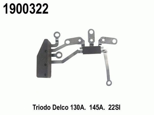 [1960322] TRIDIODO DELCO 22SI IR/EF CAPACITOR 1.5  ? FARADIOS==1960323