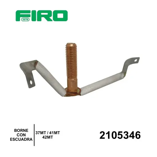 [2105346] BORNE SISTEMA DELCO 37MT 41MT 42MT TIERRA C/ESCUADRA=2010345