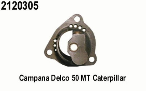[2120305] CAMPANA DELCO 50MT CATERPILLAR  LARGA