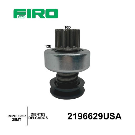 [2196629USA] IMPULSOR DELCO 28MT 10D DELGADOS 12E BOBCAT Y=2196108-1