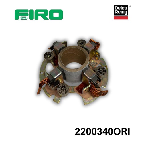 [2200340ORI] PORTA CARBON MARCHA DELCO 42MT 12V 4 CARBONES REMY ORIGINAL=