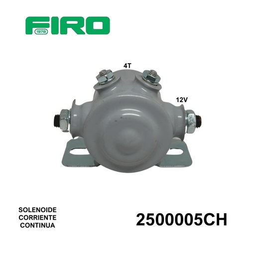 [2500005CH] SOLENOIDE CORRIENTE CONTINUA 12V 4T COLE-HERSEE