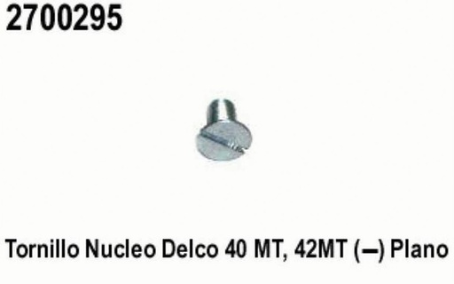 [2700295] TORNILLO NUCLEO DELCO 10MT 37MT 40MT 42MT 50M  (-) PLANO =29