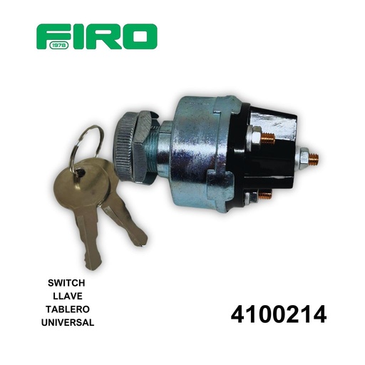 [4100214] SWITCH LLAVE TABLERO UNIVERSAL=4100214+ 4