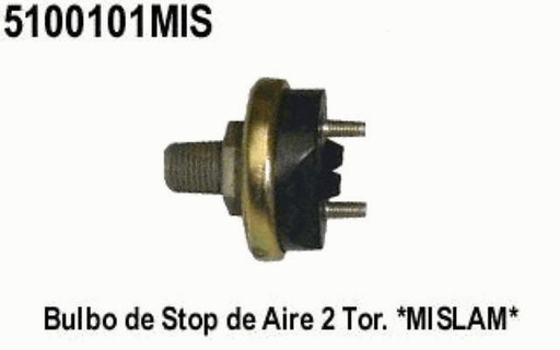 [5100101MIS] BULBO STOP AIRE 2 TORN R/S 1/4=5100105