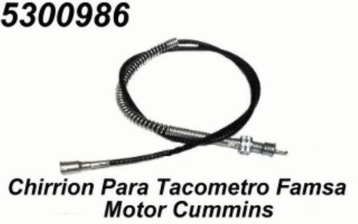 [5300986] CHIRRION TACOMETRO FAMSA MOTOR CUMMINS .            ******
