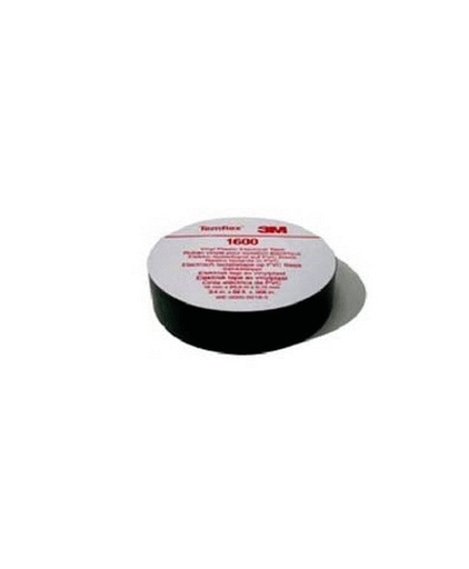 [6230101] CINTA AISLANTE NEGRA PVC 3M TEMFLEX 1600 3M 19MM X 18M