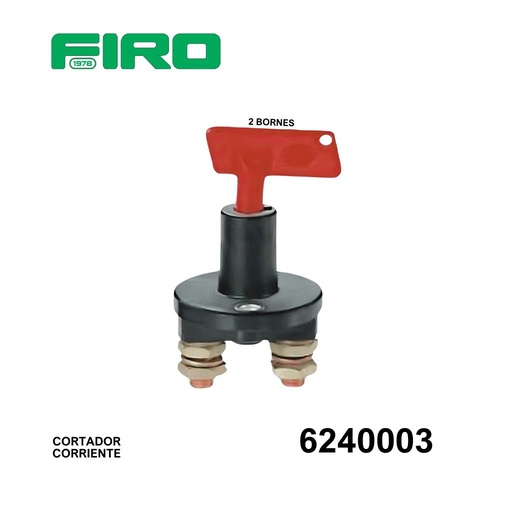[6240003] CORTADOR CORRIENTE 2 BORNES T HELLA =003+4