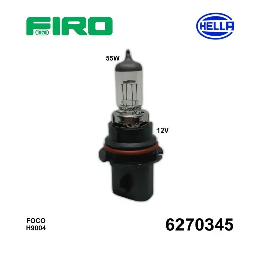 [6270345] FOCO H9004 12V 55W HELLA =6270346