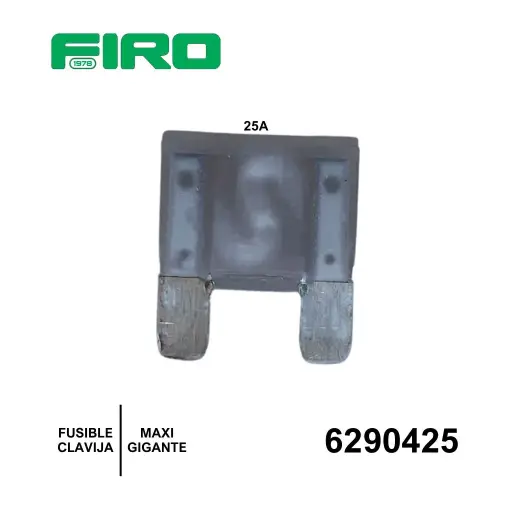 [6290425] FUSIBLE CLAVIJA MAXI GIGANTE 25A GRIS ***** ofer