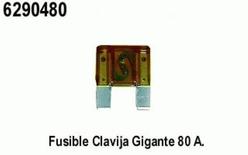 [6290480] FUSIBLE CLAVIJA MAXI GIGANTE 80A.