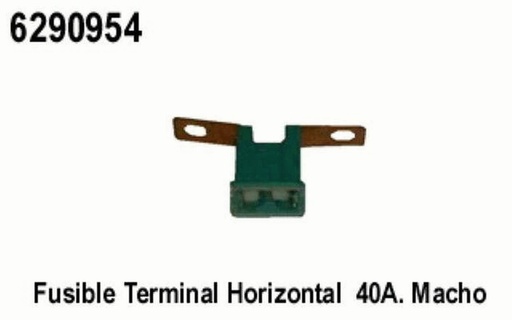 [6290954] FUSIBLE TIPO MUELA 40A TERMINALES HORIZONTALES
