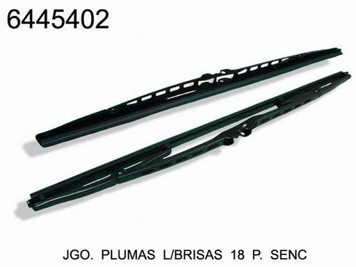 [6445402] JUEGO PLUMAS L/BRISAS 18 SENCILLA