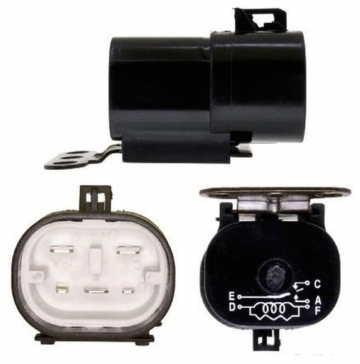 [6500219] RELAY MOTOVENTILADOR 12V 4T AZUL NISSAN 75-99 FORD 93-96