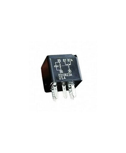 [6500407] RELAY RELEVADOR 12V. 5T. DELGADA ( 3+2) CUADRADO==6500410