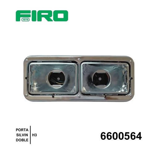 [6600564] PORTA SILVIN CUADRADO DOBLE KW