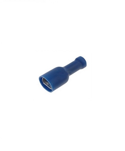 [6800312] TERMINAL HEMBRA AZUL .250 NYLON FORRADA 14-16 AWG 100PZS