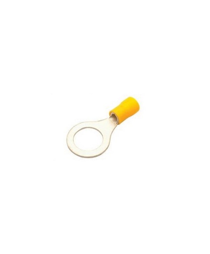 [6800413] TERMINAL AMARILLA OJO 1/2 13MM  BOLSA DE 100 PZS.   .