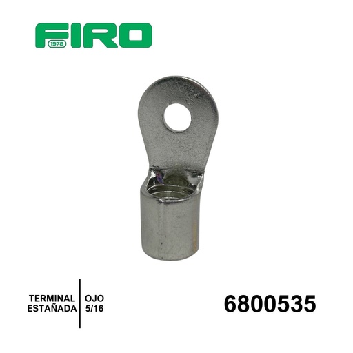 [6800535] TERMINAL ESTAÑADA C-2/0 OJO 5/16