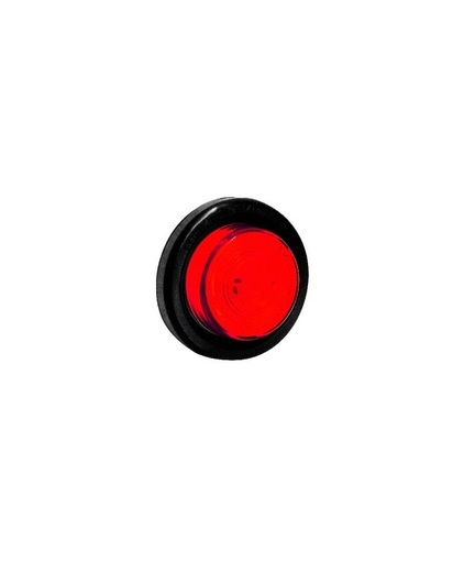 [7507461R] PLAFON REDONDO 2" ROJO 12V. C/ON GROMMET =7520461R