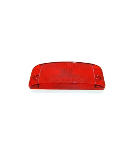 [7507979R] PLAFON LATERAL RECTANGULAR 6"  ROJO   .TIPO USA