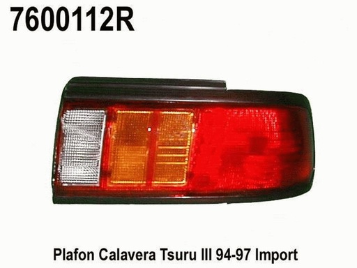 [7600112R] PLAFON CALAVERA TSURU III 94-97 IMPORT..