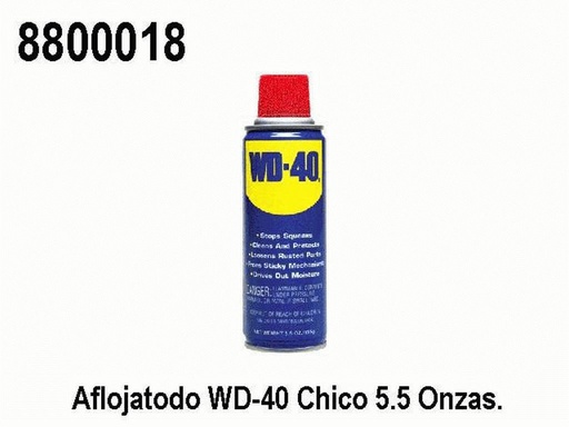 [8800018] AFLOJATODO WD-40  5.5 ONZAS 155G / 191ML CHICO