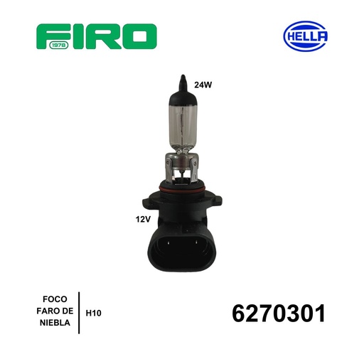[6270301] FOCO H10 12V 24W P/FARO DE NIEBLA 9145