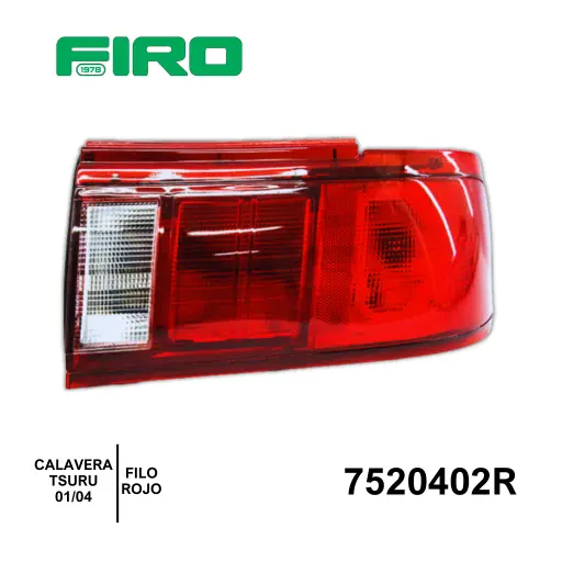 [7520402R] CALALVERA TSURU III 01/04 FILO ROJO******