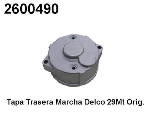 [2600490] TAPA TRASERA DELCO REMY 29MT