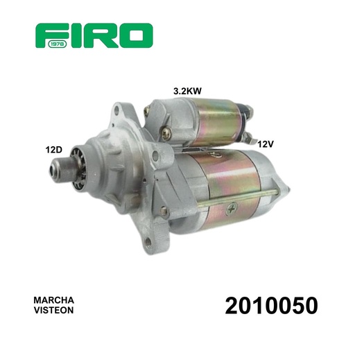 [2010050] MARCHA VISTEON 12V 12D 3.0KW FORD DIESEL POWERSTROKE 03-08