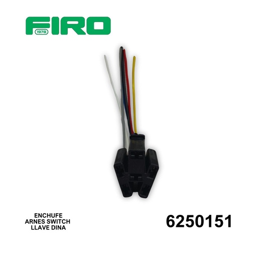 [6250151] ENCHUFE O CONECTOR ARNES SWITCH DE LLAVE DINA