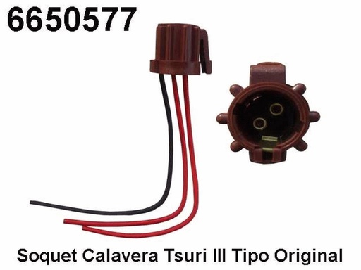 [6650577] SOQUET 2 POLOS P/CALAVERA TSURU III (CUARTO/STOP)