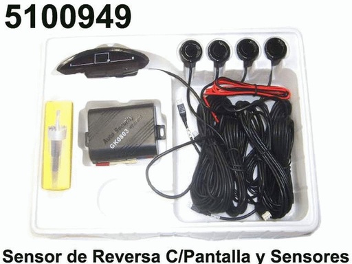 [5100949] SENSOR DE REVERSA C/DISPLAY Y SENSORES (SPV) SOBRE PEDIDO PR