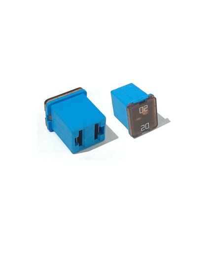 [6290720] FUSIBLE TIPO MUELA HEMBRA CHICO 20A AZUL